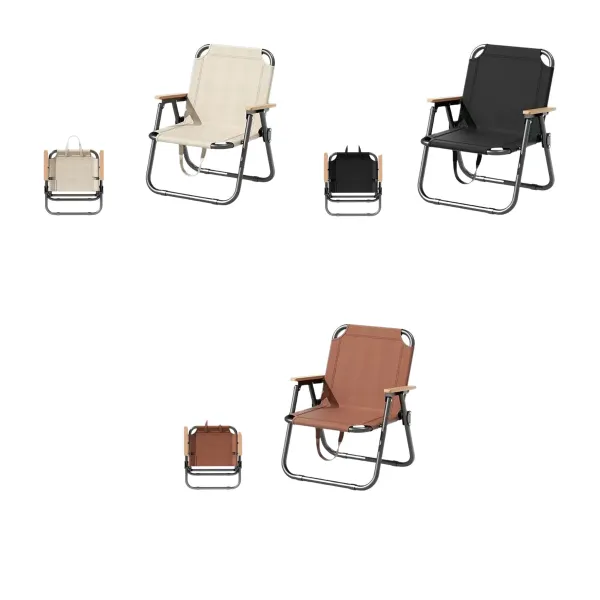 Quick-Setup Lightweight Picnic Folding Camp Chair