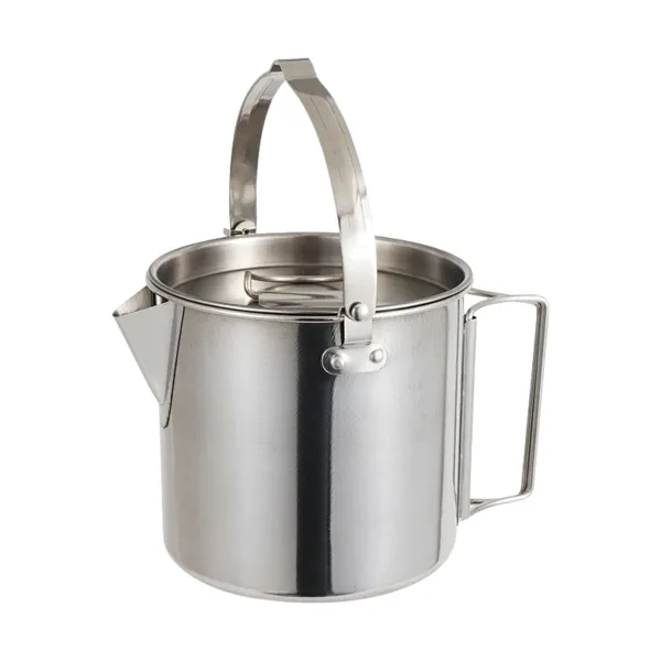 Measure-Mark Stainless Steel Camping Kettle Pour Spout