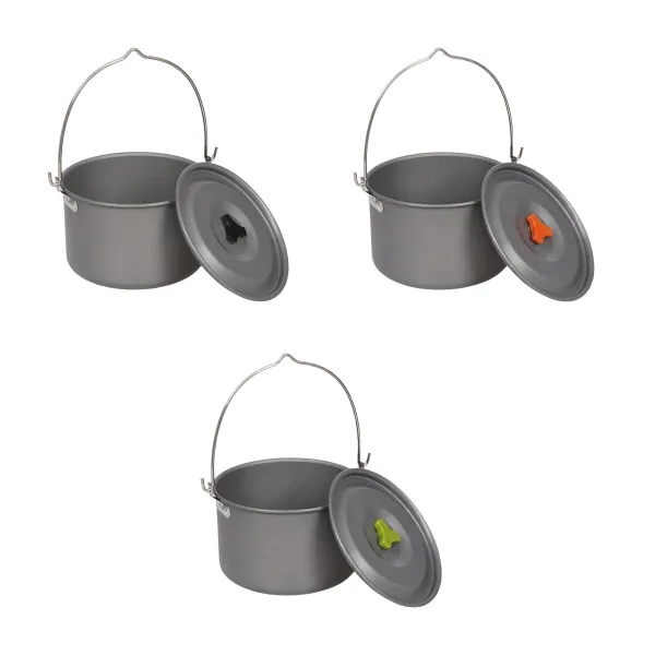 Group-Size Large Picnic Cooking Pot Carry Handle