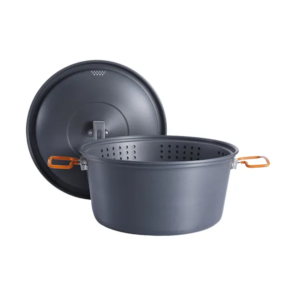 Mesh-Bag Outdoor Steamer Cooking Pot Set