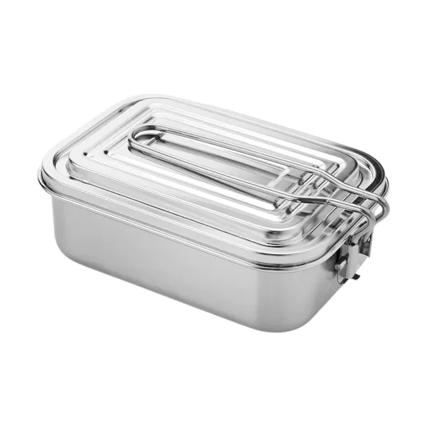 Carry-Bag Portable Stainless Lunch Cooker Pot