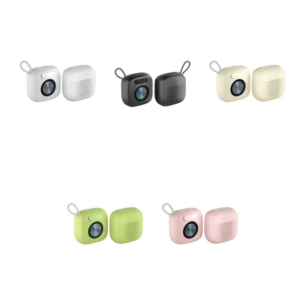 Silicone-Loop Waterproof Compact Wireless Speaker