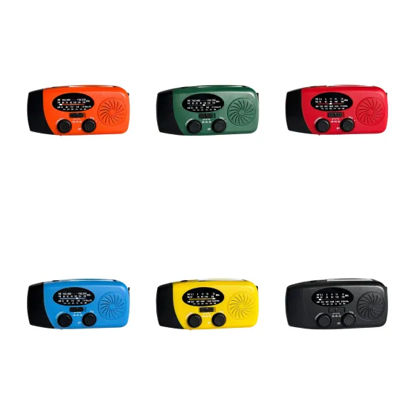 Weather-Band Emergency Solar Hand Crank Radio