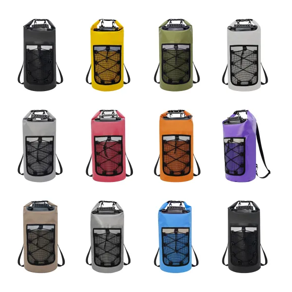 Zip-Seal Waterproof PVC Dry Gear Bag Tote
