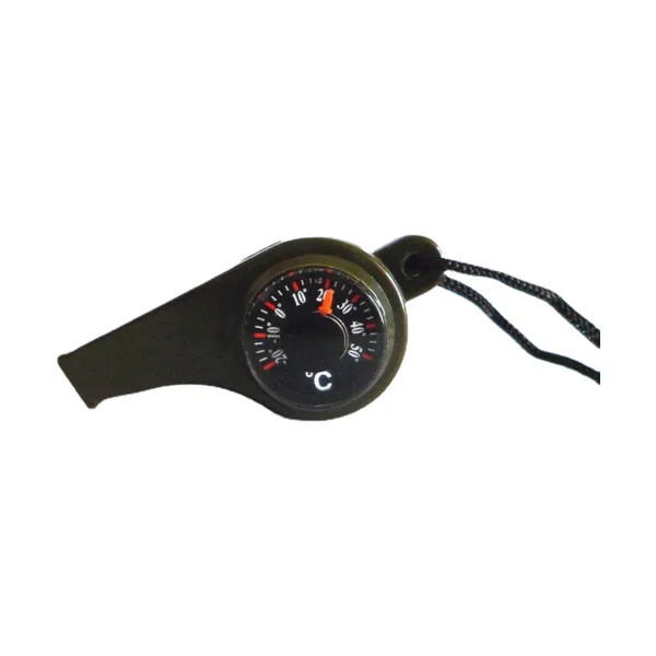 3-In-1 Lanyard Outdoor Whistle Compass Tool