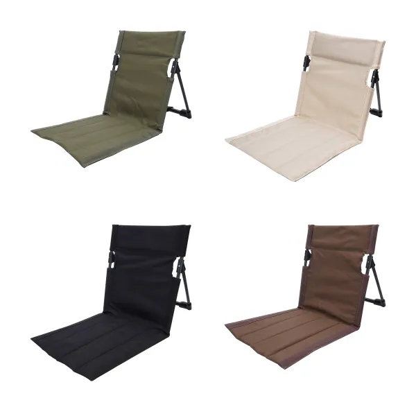 Heavy-Duty Portable Oxford Camping Lounge Chair Seat