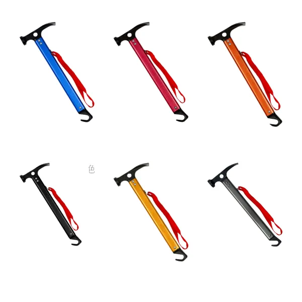 Stake-Puller Multi Function Camping Nail Hammer