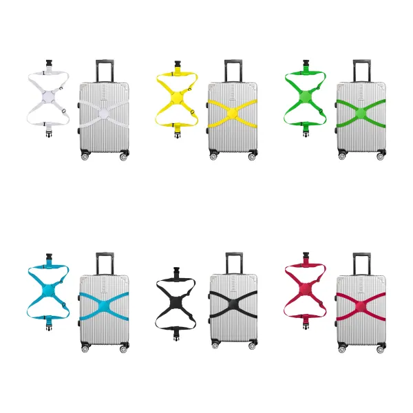 Color-Pop Elastic Adjustable Luggage Strap Belt