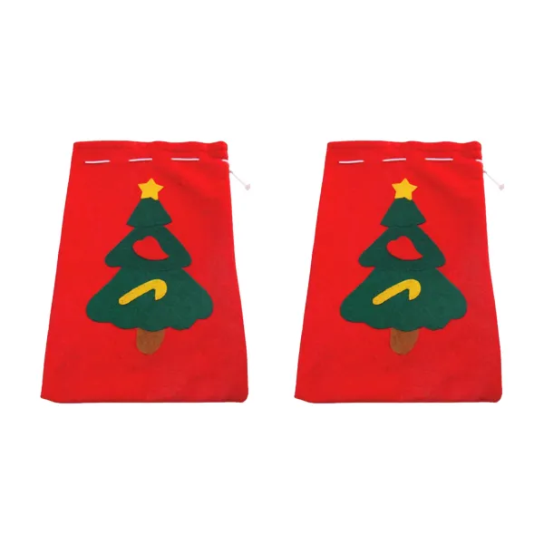 Random-Print Nonwoven Random Pattern Christmas Bag