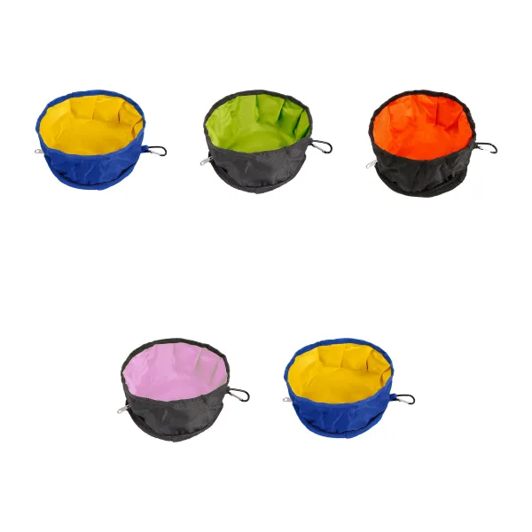 Kibble-Water Waterproof Portable Pet Food Bowl