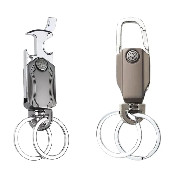 Spin-Smooth Fidget Spinner Multi Tool Keychain
