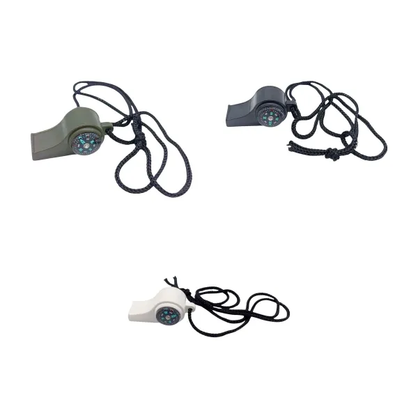 3-In-1 Three In One Survival Whistle