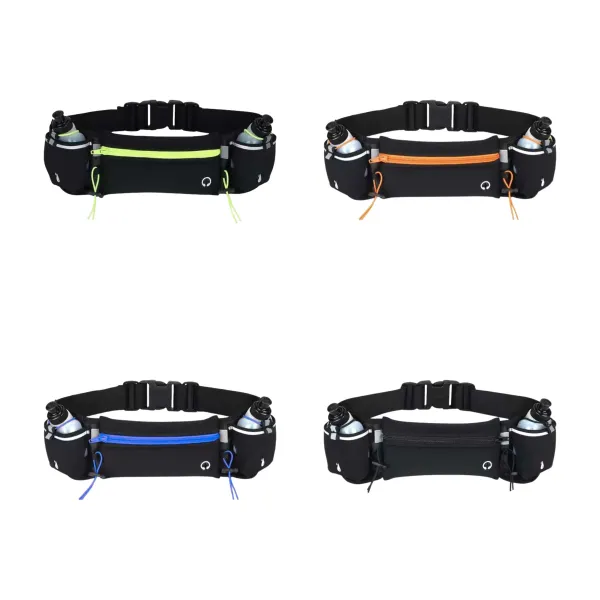 Hydration-Ready Running Waist Belt Bottle Holder