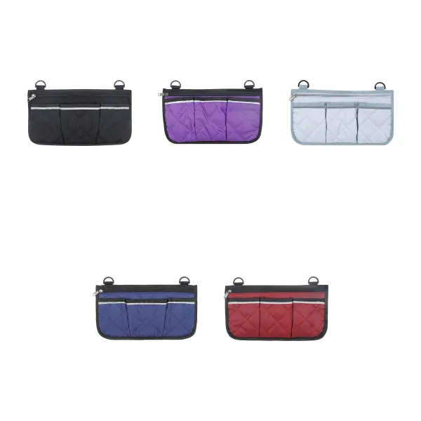 Reflective-Trim Reflective Stroller Organizer Side Bag