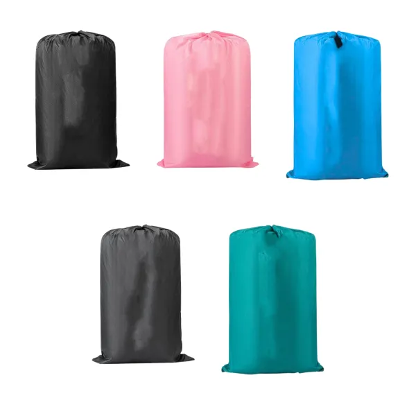 Drawstring-Close Waterproof Drawstring Laundry Bag Sack