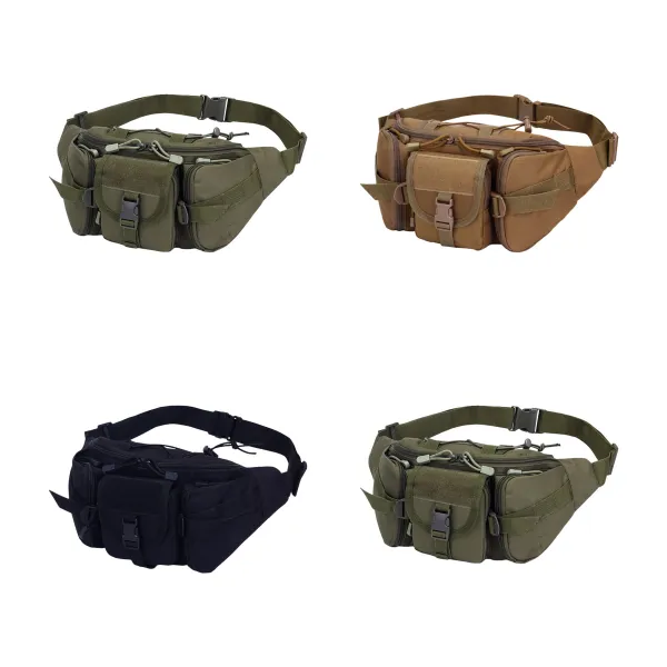 Expandable-Body Tactical MOLLE Waist Utility Pack