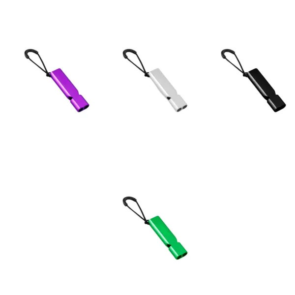 Double-Tube Camping Safety Whistle
