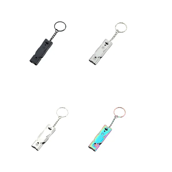 High-Volume Metal Dual-Tone Whistle