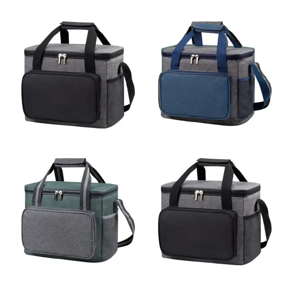 Soft-Sided Compact Insulated Picnic Cooler Tote Bag