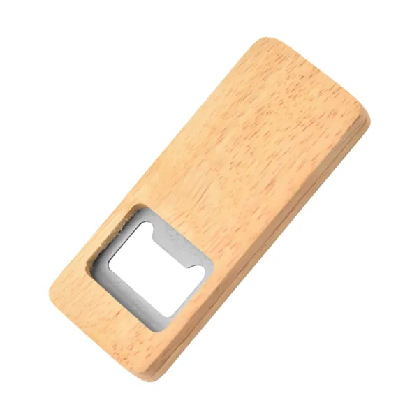 Hang-Hole Brushed Stainless Steel Lever Opener Tool