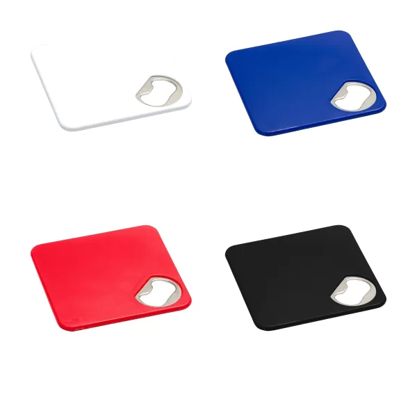 2-In-1 Square Coaster Bottle Opener Bar Tool