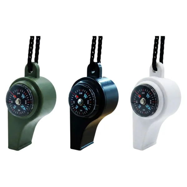 ABS Compass Thermometer Safety Whistle