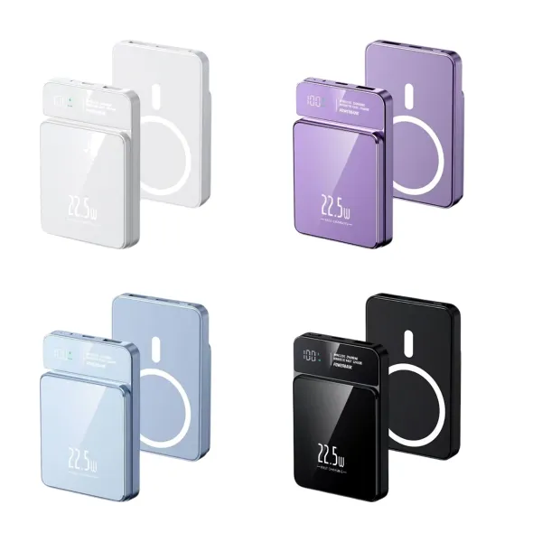Snap-On 5000mAh Magnetic Wireless Power Bank