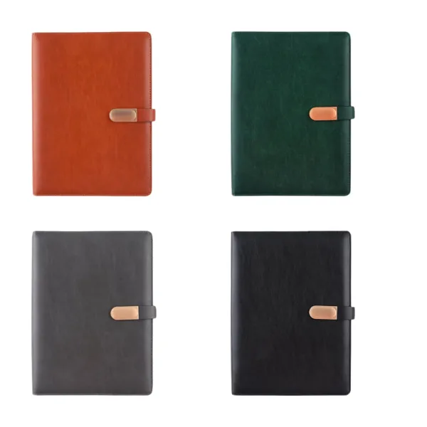 Refillable Loose-Leaf Business Notebook