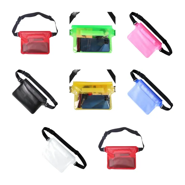 Touch-Friendly Sealed Waterproof Phone Waist Pack