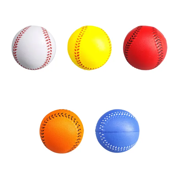 Bounce-Back Soft PU Baseball Squeeze Toy Ball