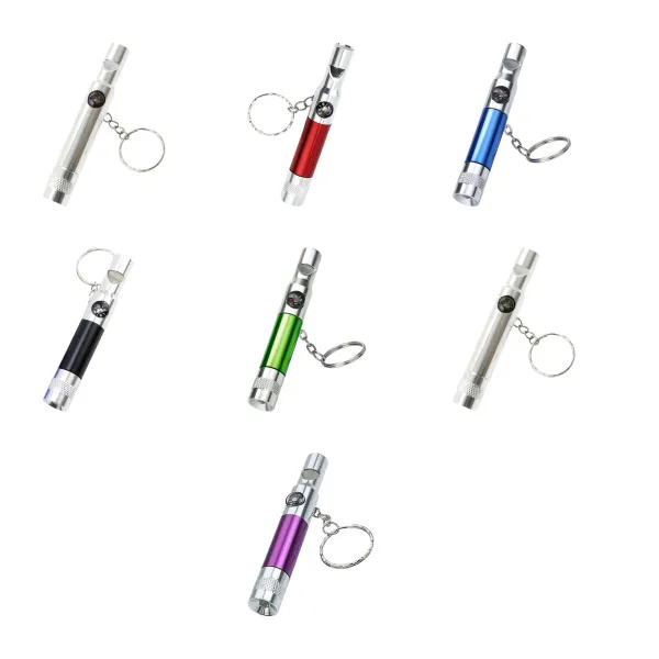 Lanyard-Clip 3" 1 Whistle Compass Thermometer