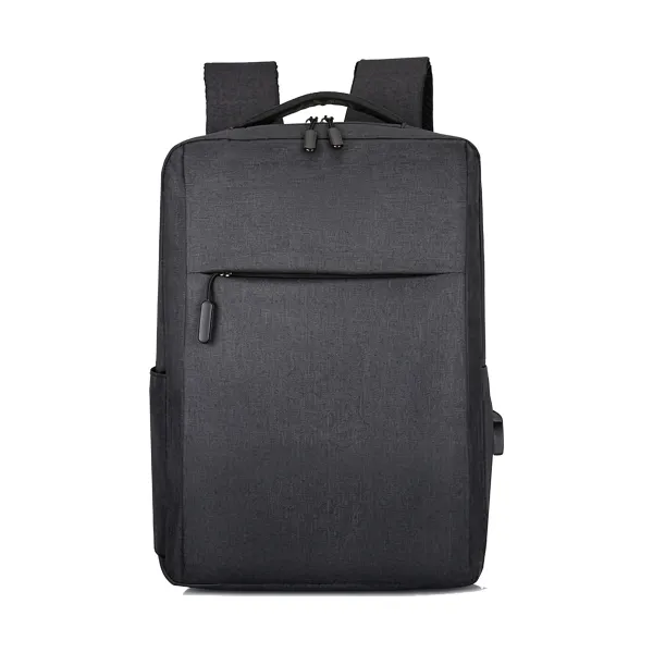 Slim Oxford USB Laptop Backpack