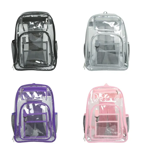 Clear PVC Security Backpack