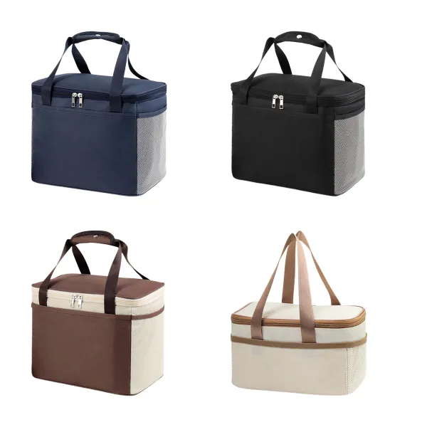 Square Insulated Oxford Lunch Bag