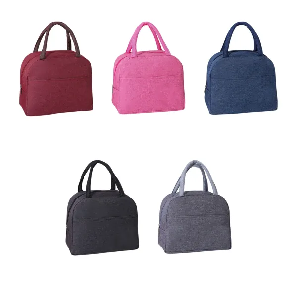 Pocketed Insulated Lunch Tote