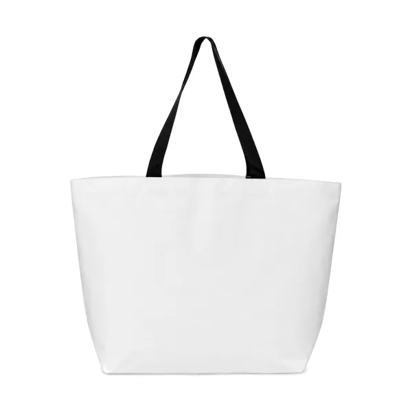 Oversized Woven Beach Satchel