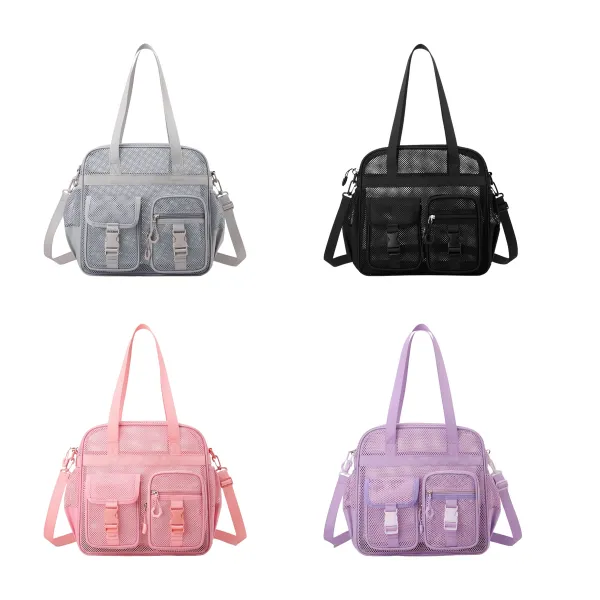 Quick-Dry Mesh Beach Crossbody
