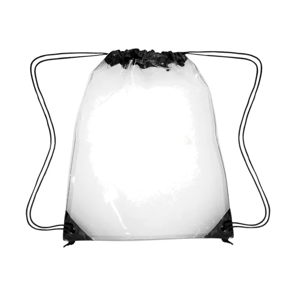 Clear Stadium Drawstring Backpack