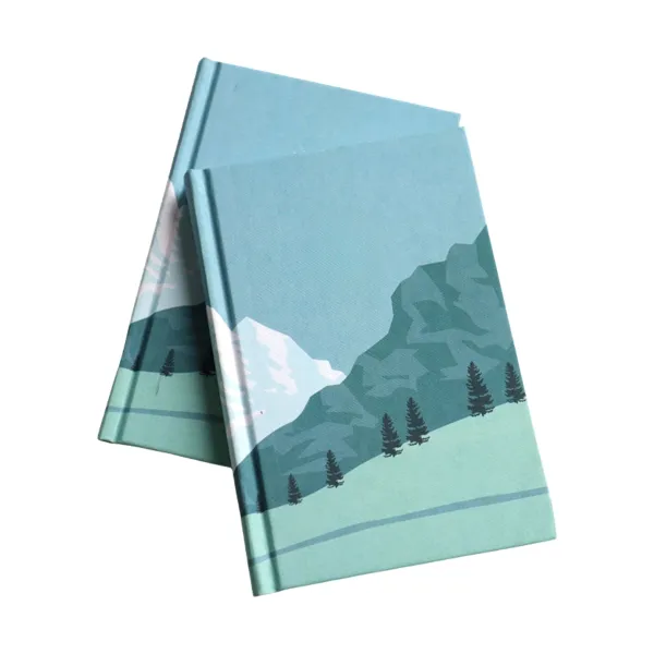 Green A5 Hard Cover Notebook