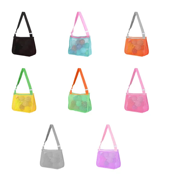 Kids Mesh Shell Collection Beach Bag