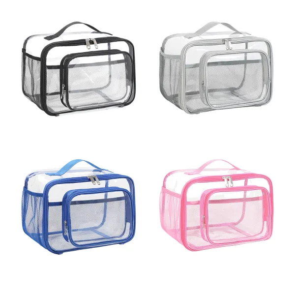 Sleek Clear PVC Tote