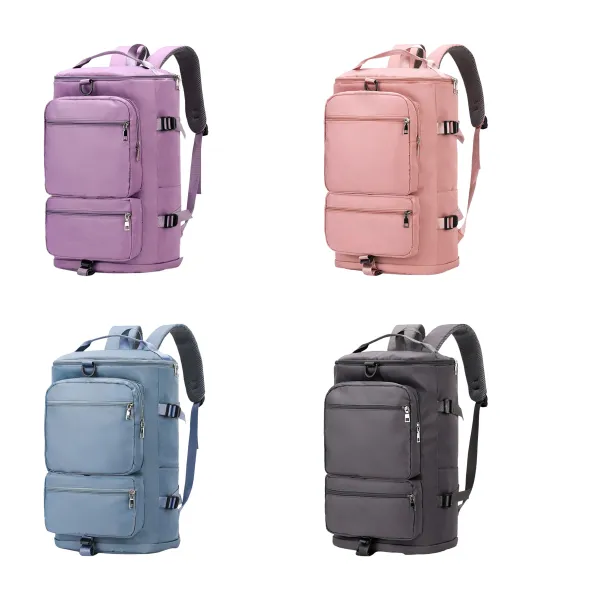 Duffel Style Travel Sports Gym Bag