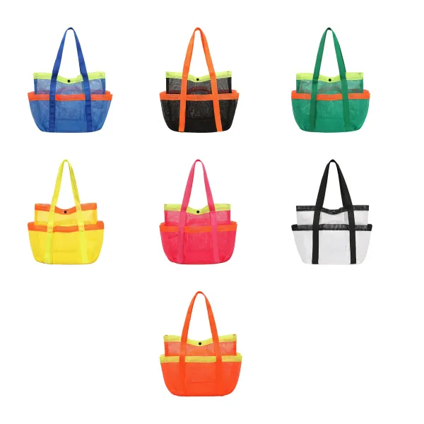 Kids Mesh Beach Tote