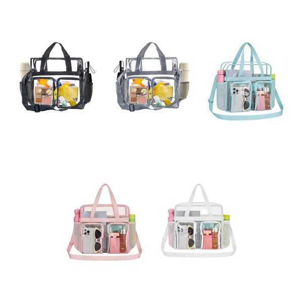 Large Clear PVC Travel Tote