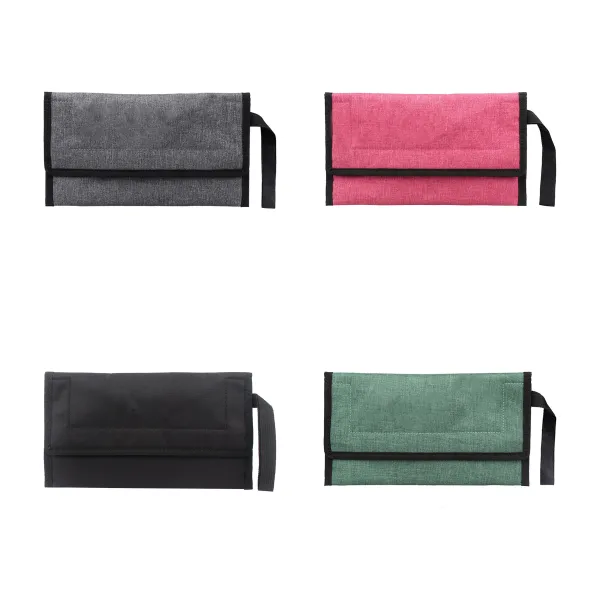 Dual Pocket Odor Resistant Stash Pouch