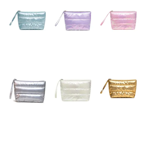 Luxury Quilted Beauty Toiletry Pouch