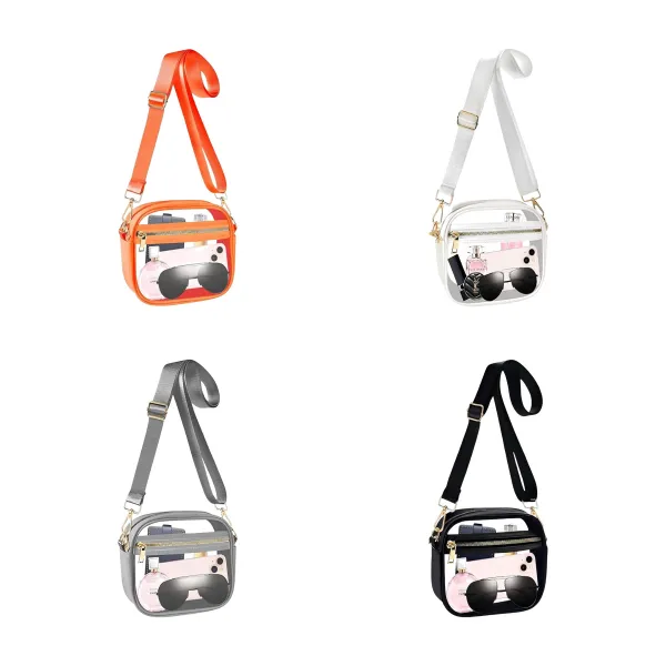 Detachable Strap Clear Stadium Crossbody