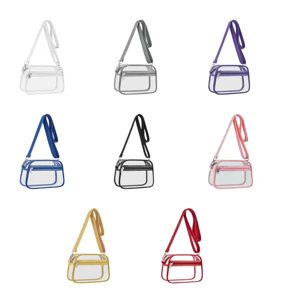 Sports Fan Clear Stadium Shoulder Bag