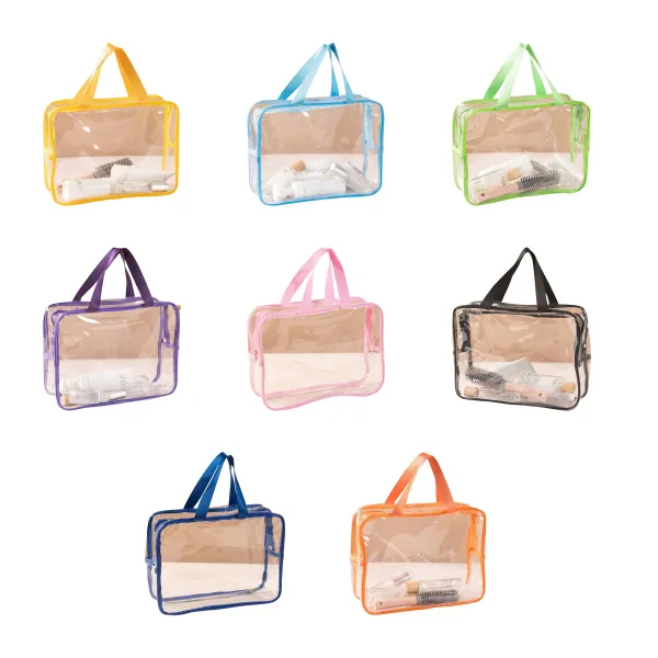 Clear Top Waterproof Bottom Cosmetic Set