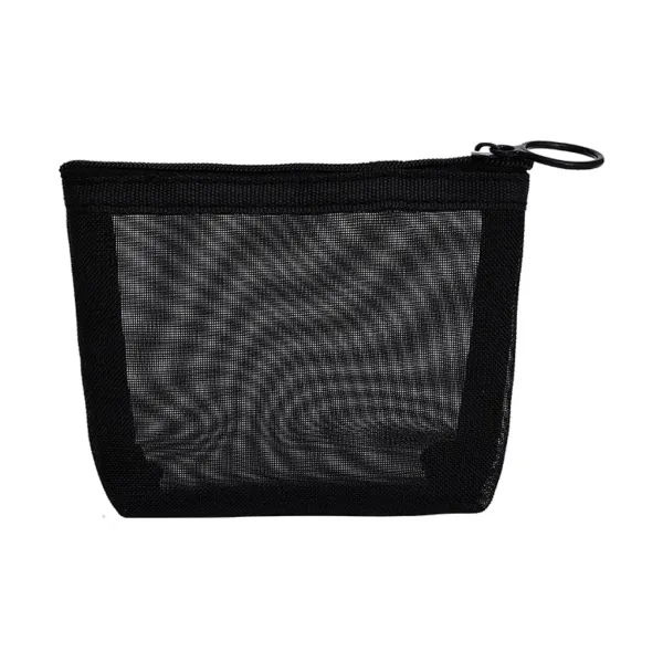 Clear Mesh Toiletry Organizer Set